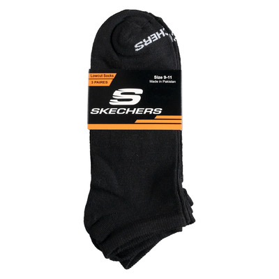 Skechers - Chaussettes courtes pour femmes, 3 paires