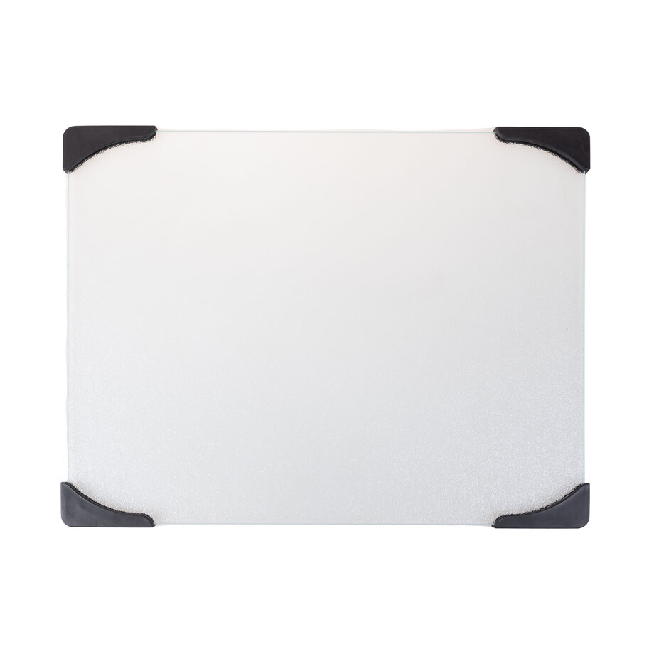 Slip-resistant glass cutting board, 12"x15"