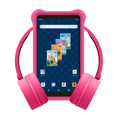 Smartab - Tablette Disney Kids avec accessoires, 7", rose (*Reconditionné)