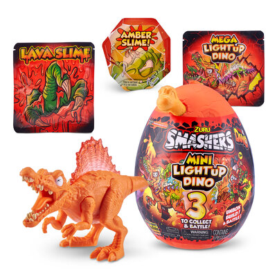 Smashers - Mini dinosaure illuminé - Spinosaure