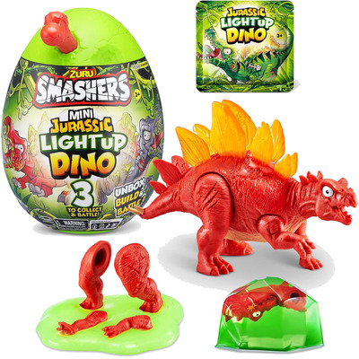 Smashers - Mini Dinosaure Jurassic illuminé