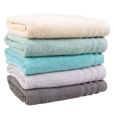 Soft terry bath towel, 27" x 54"