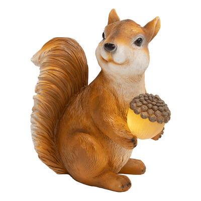 Solar-powered lawn and garden ornament - Squirrel