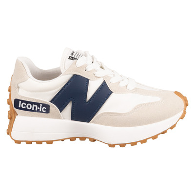Souliers d&eacute;contract&eacute;s &agrave; lacets