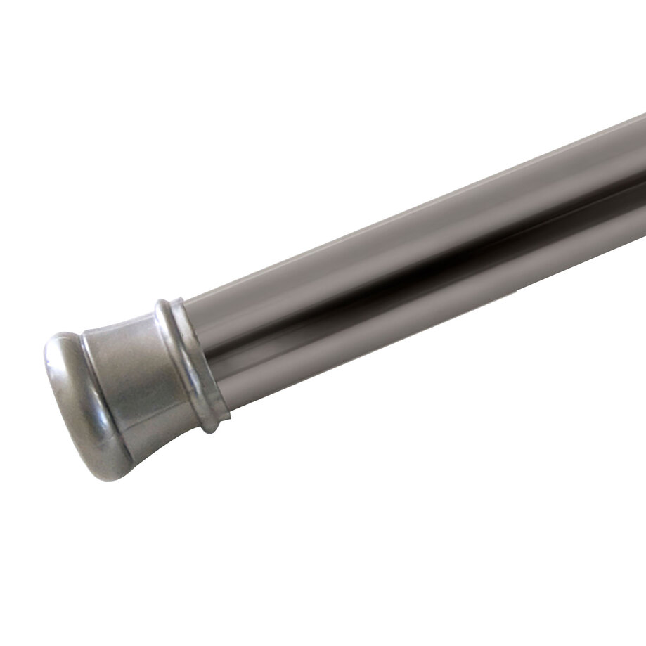 Splash Home - Adjustable tension rod, 36" to 63" (91cm to 10cm), chrome