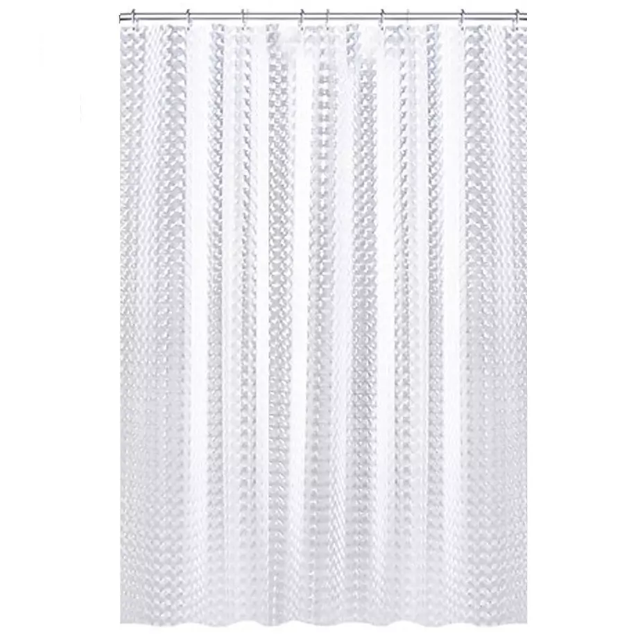 Splash Home - PEVA shower curtain, Cubic