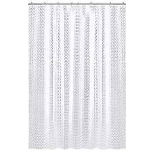 Splash Home - PEVA shower curtain, Cubic
