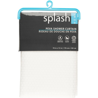 Splash Home - PEVA shower curtain - Honeycomb