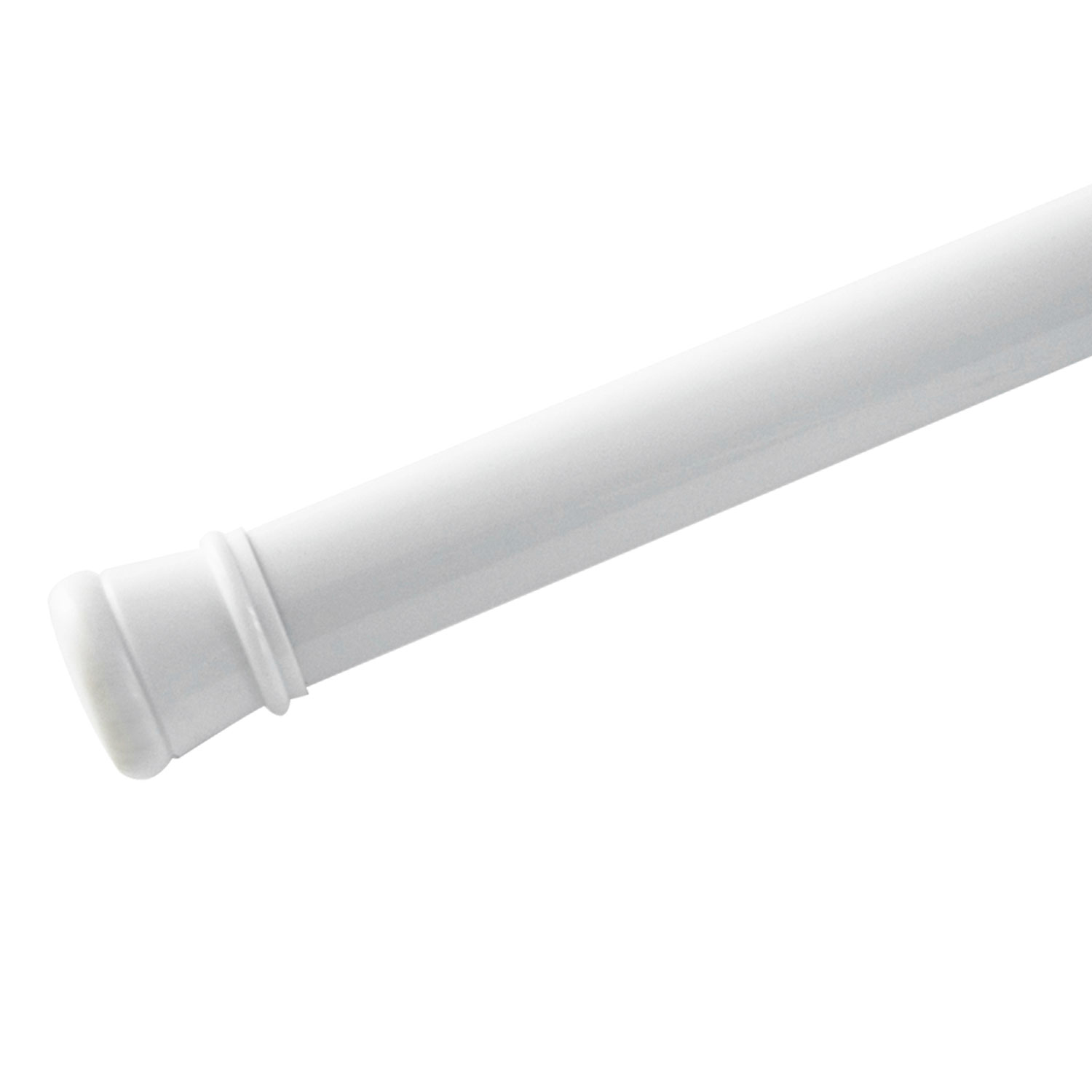 Splash Home - Tringle à tension ajustable, 36" à 63" (91 cm  à 160 cm), blanc