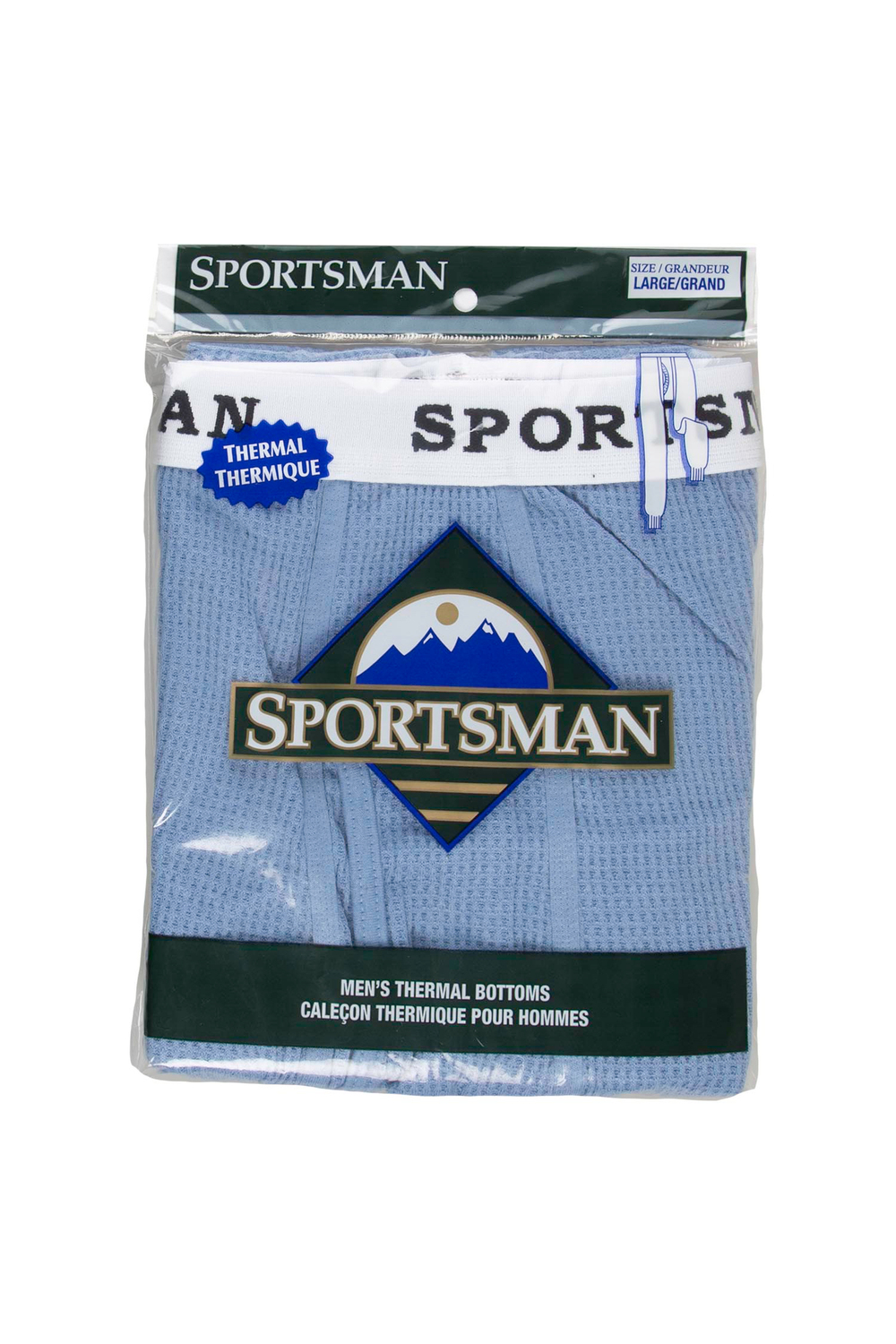 Sportsman - Men's thermal bottoms. Colour: blue. Size: l