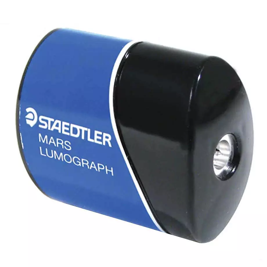Staedtler - Premium quality, single hole metal pencil sharpener