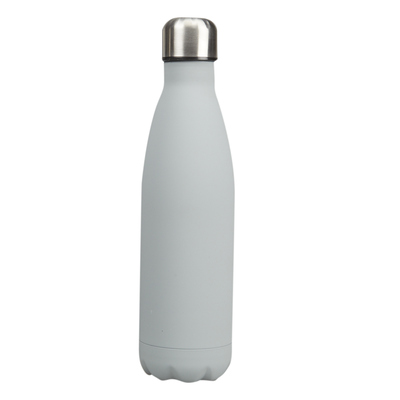 Stainless steel insulated water bottle, 500ml - Gris