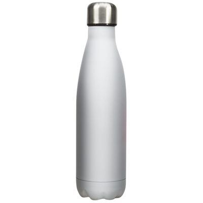 Stainless steel insulated water bottle, 500ml - White
