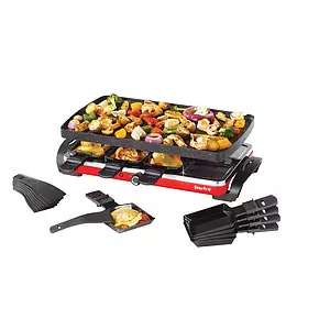 Starfrit - The Rock, Reversible raclette - Party Grill Set
