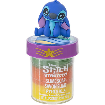 Stitch - Savon slime &eacute;tirable, Senteur ananas