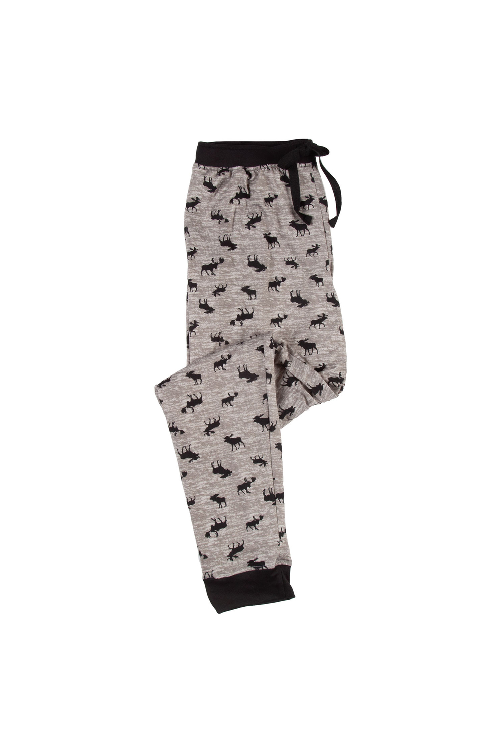 Stretch knit jogger style pajama pants - Moose