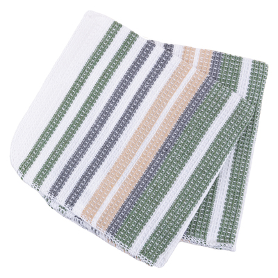 Striped dishcloths, pk. of 2