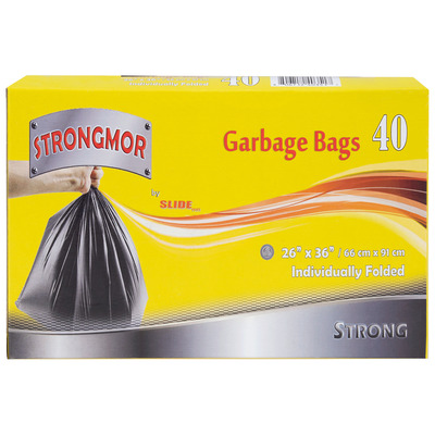 Strongmor - Garbage bags, pk. of 40