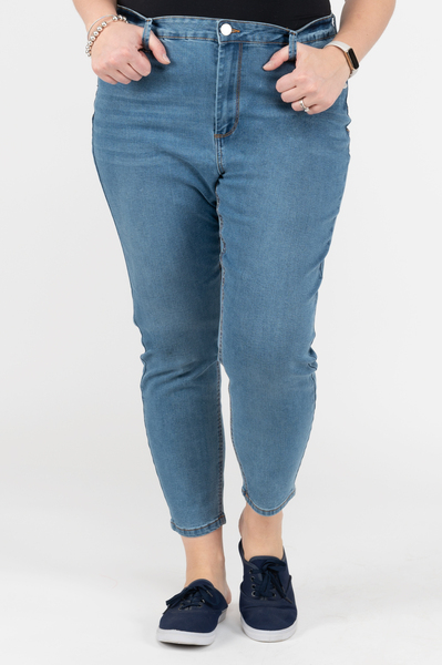 Suko Jeans - Jean moulant, taille haute, belles fesses - Vintage classique - Taille plus