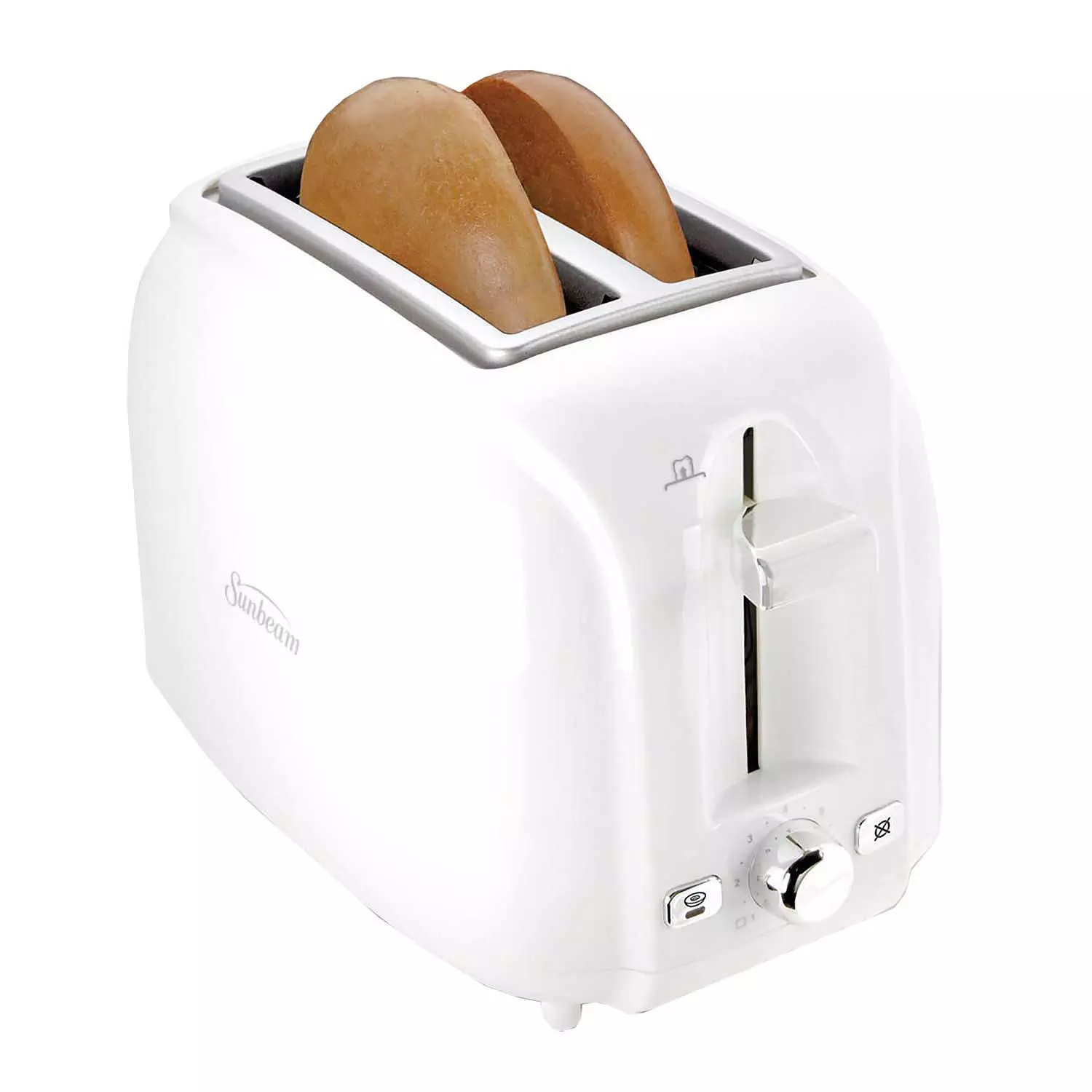 Sunbeam - Grille-pain 2 tranches, blanc