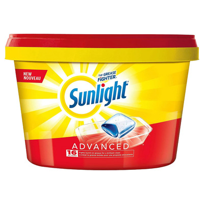 Sunlight - Caspules pour lave-vaisselle, Paq. de 48