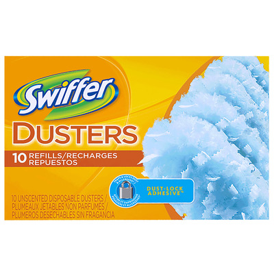 Swiffer - Dusters - Recharges de plumeaux jetables non parfumés, paq. de 10