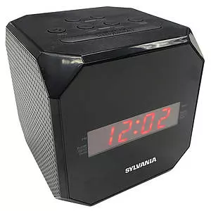 Sylvania - Radio-réveil cube