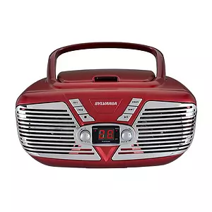 Sylvania - Retro portable CD radio boombox