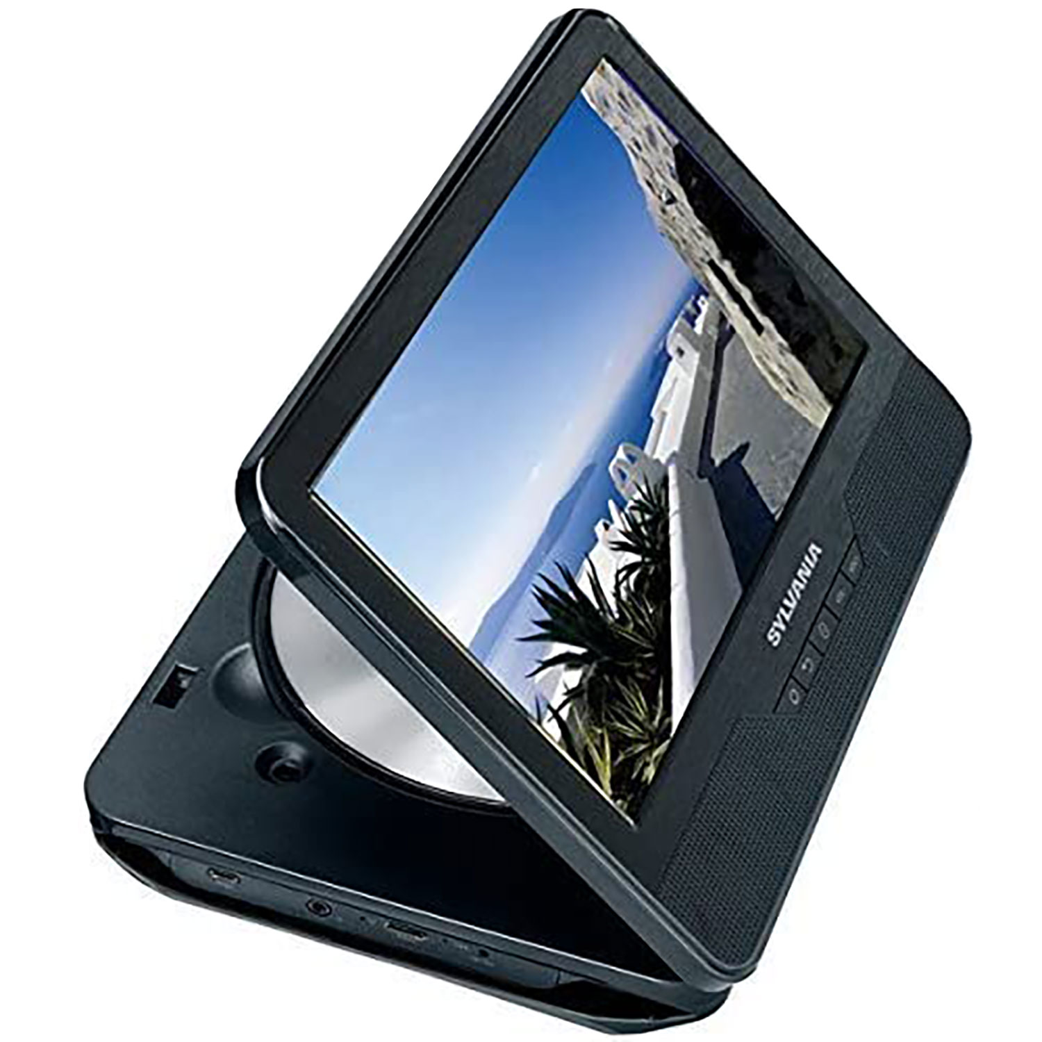 Tablette Android 9, lecteur DVD portable intégré, Fr