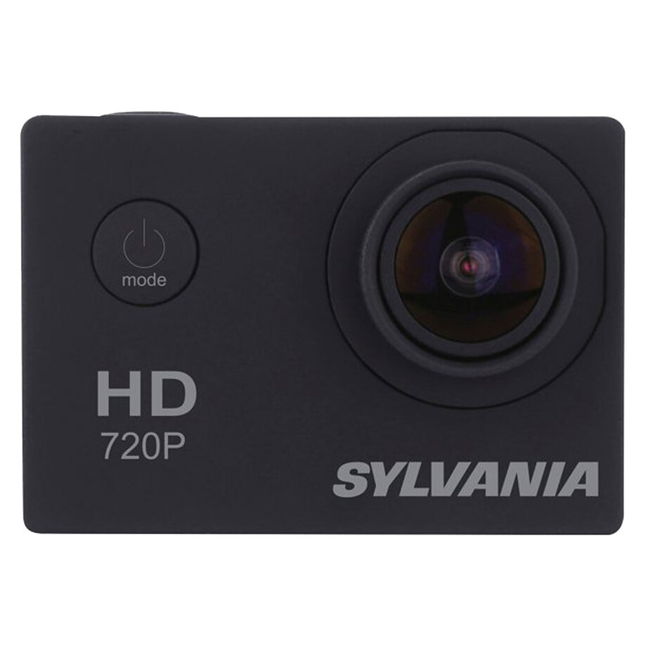 Sylvania - Waterproof action camera with mounting hardware