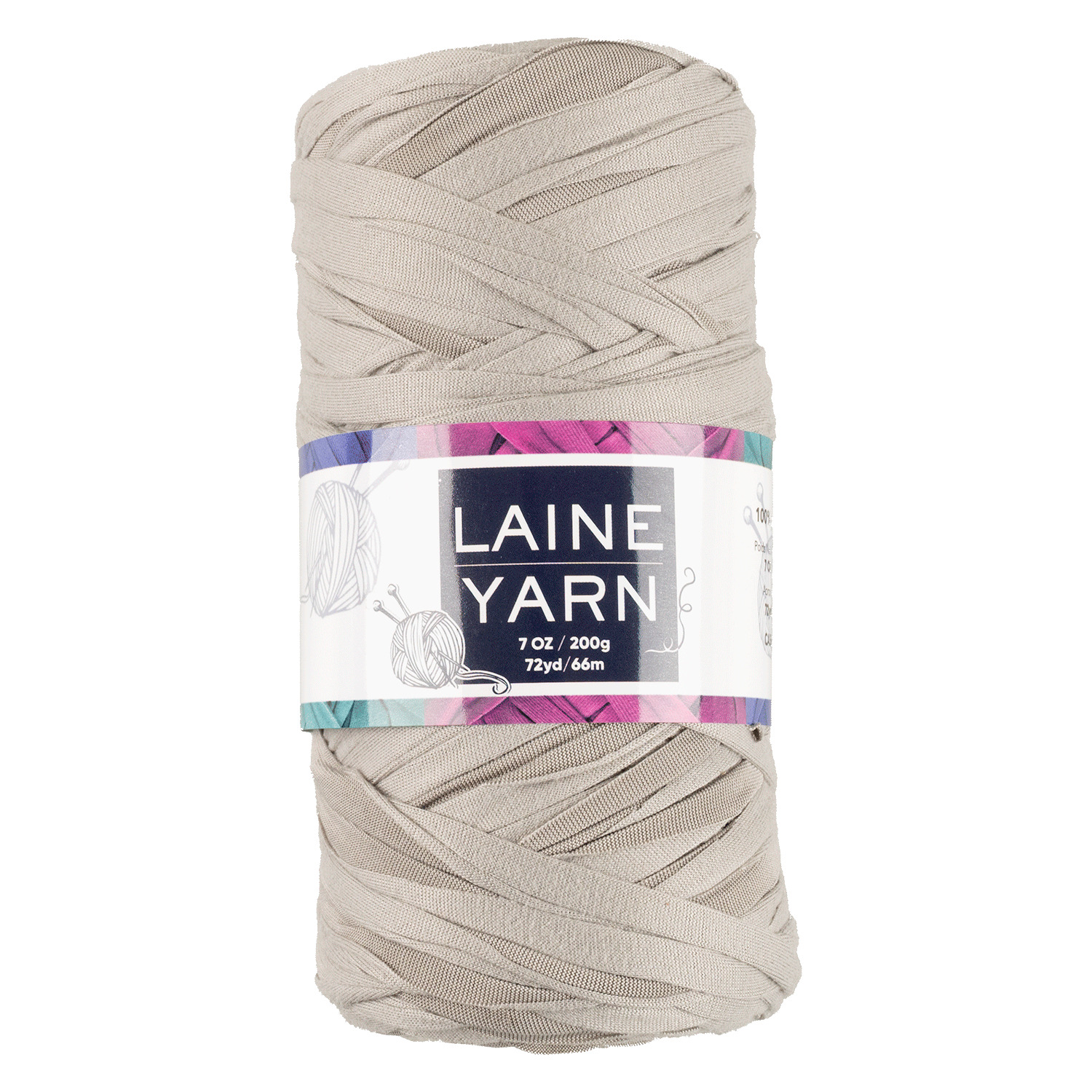 T-shirt yarn - Grey