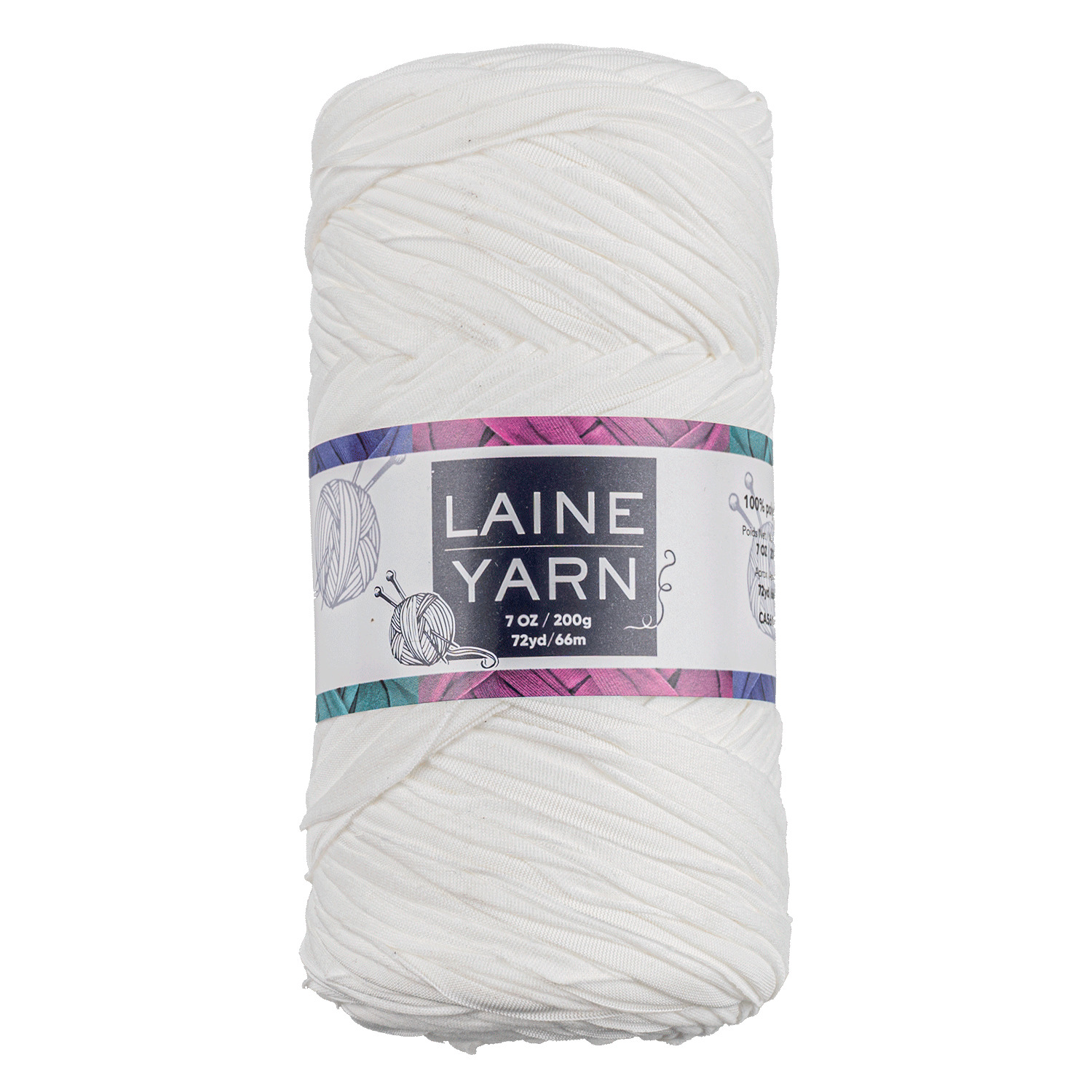 T-shirt yarn - White