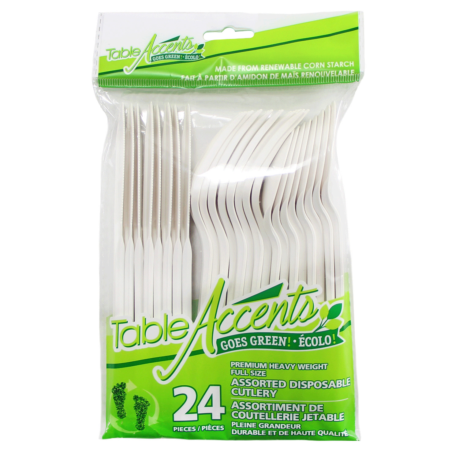 Table Accents - Assorted disposable cutlery