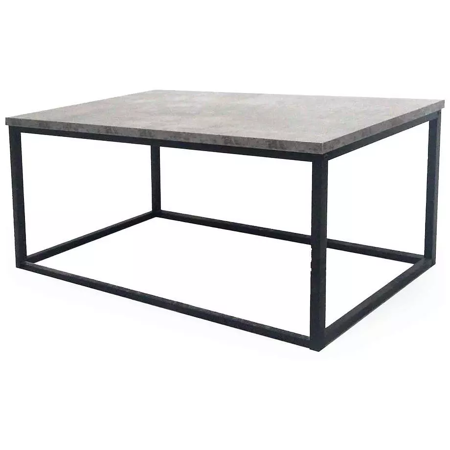 Table de caf&eacute; en acier