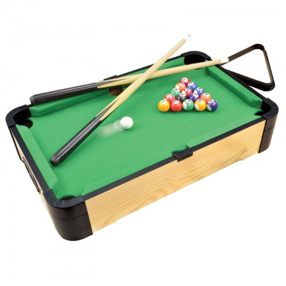 Tabletop pool table