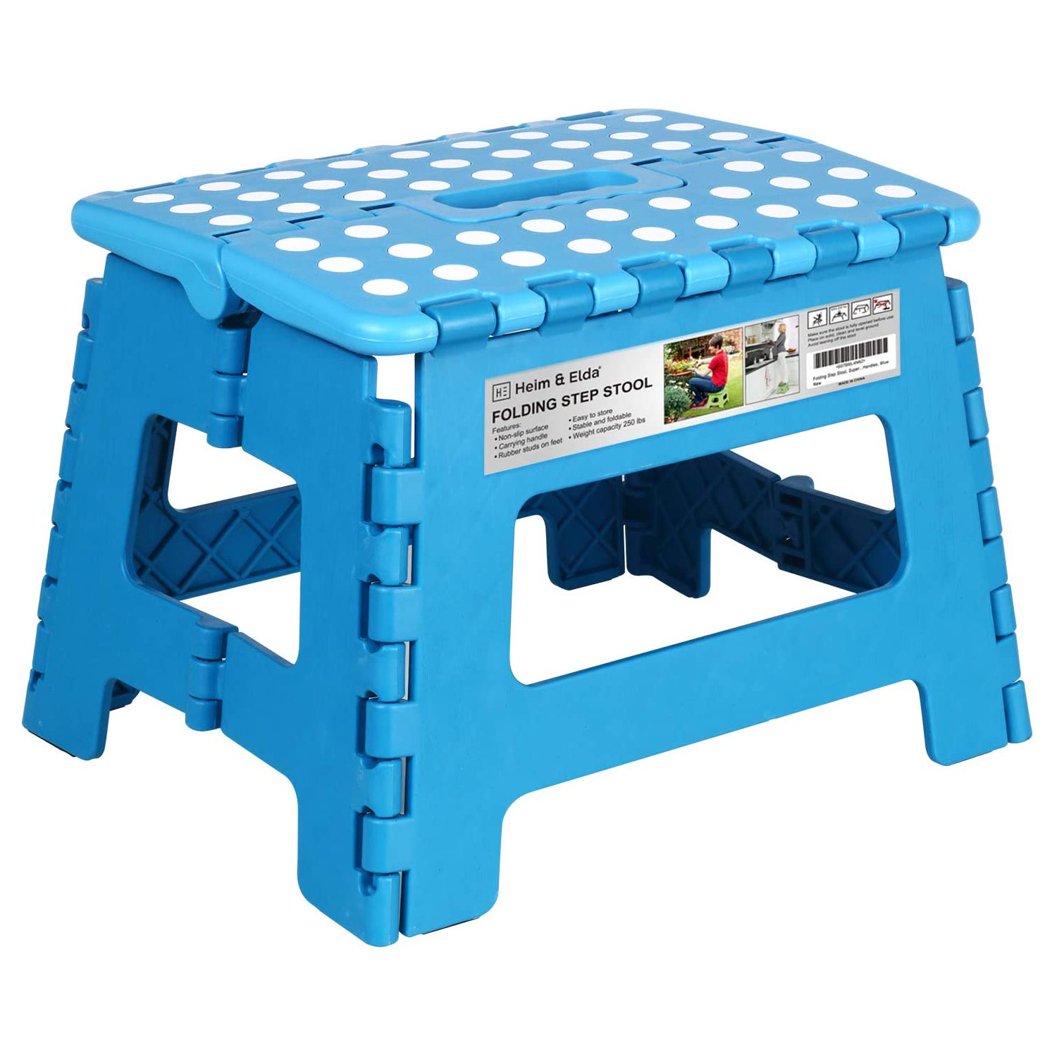 Tabouret pliant multifonctionnel, 9"
