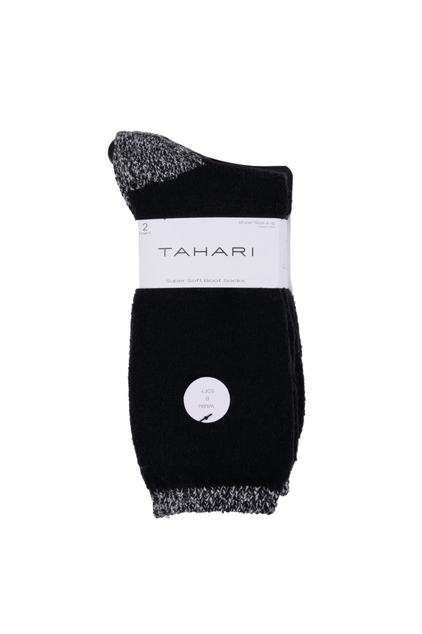 Tahari - Chaussettes de bottes super douces - 2 paires