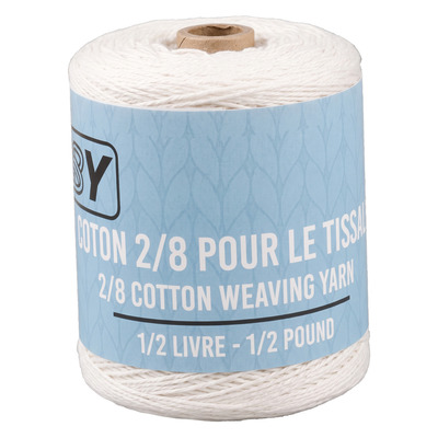 TBY - 2/8 cotton weaving yarn, White