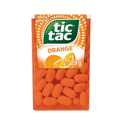 tic tac - Mint candy, 29g - Orange