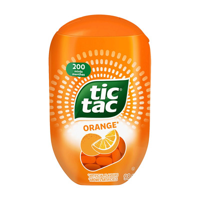 tic tac - Mint candy, 98g - Orange