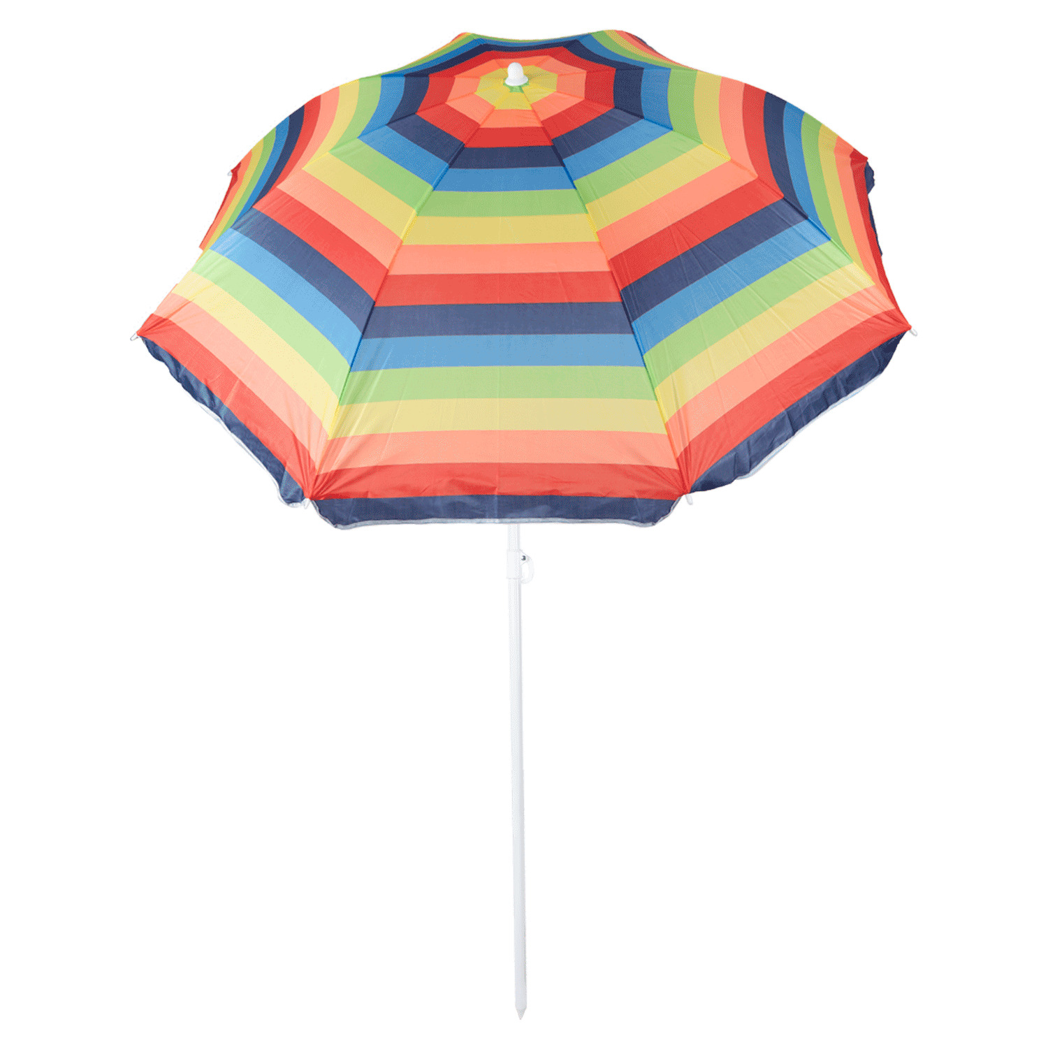 Tilting beach umbrella