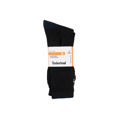 Timberland - Cushioned crew socks, 3 pairs