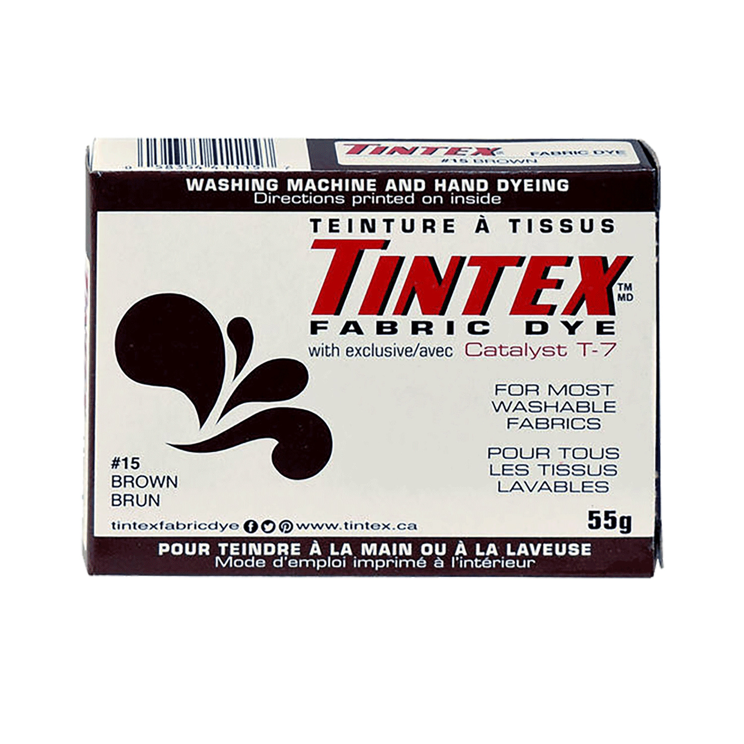 Tintex - All purpose fabric dye - #15 Brown