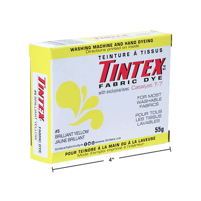 Tintex - All purpose fabric dye - #5 Brilliant yellow
