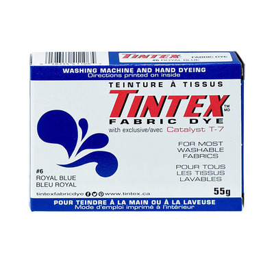 Tintex - All purpose fabric dye - #6 Royal blue