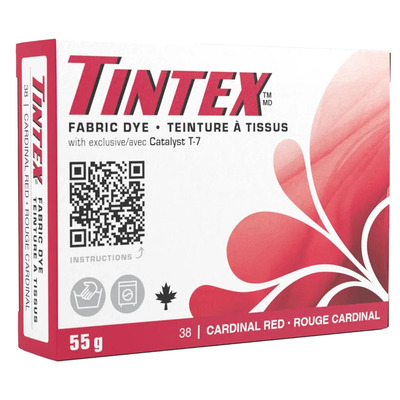 Tintex - Fabric dye, Cardinal red