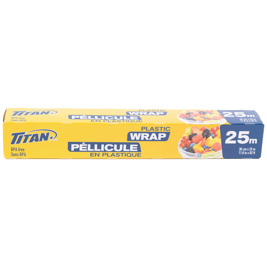 Titan - Plastic wrap, 11.8"x100'