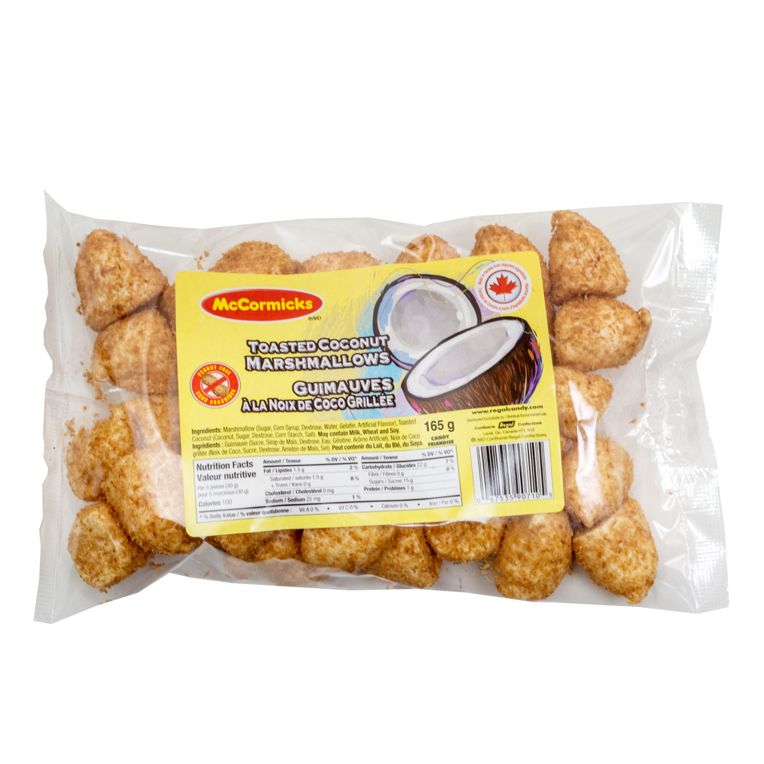 Toasted coconut marshmallows