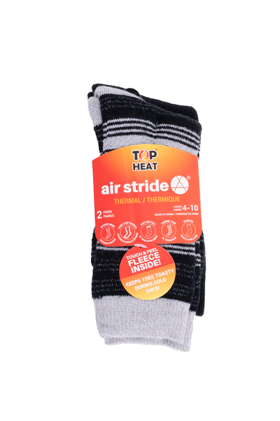 Top Heat - Air stride - Thermal fleece-lined socks - 2 pairs