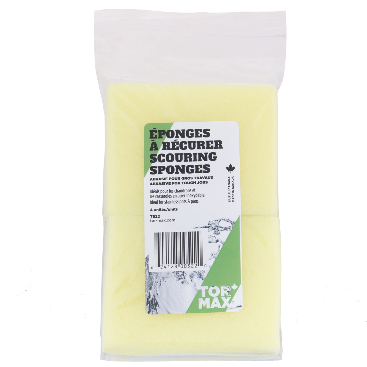 Tormax - Scouring sponges, pk. of 4